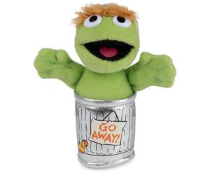 Enesco Sesame Street 5"""" Oscar The Grouch Beanbag Gund Plush