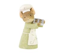 Enesco Tails with Heart Baker Mouse Holding Cookies Miniature Figurine, 2.13 Inch, Multicolor