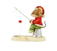 Enesco Tails with Heart Mice Fishing, Figurine