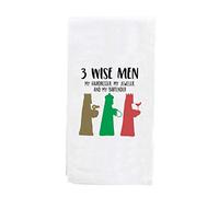 Enesco Tea Towel, Cotton, Multicolor, 20 inch