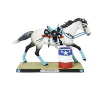 Enesco The Trail of Painted Ponies Blazing Barrels Figurine, 7.28 Inch, Multicolor