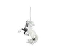 Enesco The Trail of Painted Ponies Christmas Yuletide Chantilly Lace Hanging Ornament, 3.2 Inch, Multicolor