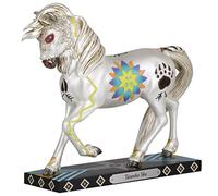 Enesco The Trail of Painted Ponies Tatanka Ska White Buffalo Figurine, 7 Inch, Multicolor