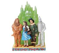 Enesco The Wizard of Oz by Jim Shore Characters and The Emerald City Scene Lit Figurine, 9.06 Inch, Multicolor