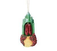 Enesco The Wizard of Oz by Jim Shore Ruby Slippers No Place Like Home Hanging Ornament, 4.72 Inch, Multicolor
