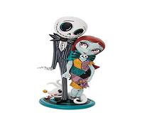 Enesco The World of Miss Mindy Presents Disney, Miss Mindy Jack and Sally Figurine, 7.68 Inch, Multicolor