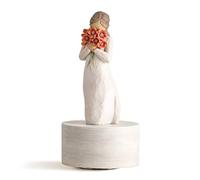 Enesco Willow Tree By Suzan Lordi Surrounded D'Love, Pvc, Multicoloured, 12x19x19 cm