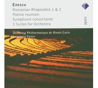 Enescu: Romanian Rhapsodies 1 & 2 / Poeme roumain / Symphonie concertante / 3 Suites for Orchestra by unknown (2005) Audio CD