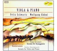 Enescu/Schubert/Shostakovich: Works for Viola and Piano [IMPORT]