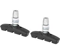 ENESEA Road and mountain bike brake pads,1 Pair Bike Brake Pads, Mountain Bicycle V-Brake Blocks Shoes 55mm Folding Bike Brakes Pads with Nuts Fit for DAHON Bicycles And Spare Parts