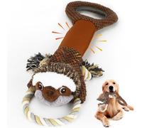 Eneston Large Plush Squeaky Dog Toys with Crinkle Paper, Tug of War Pull Toys for Puppies, Interactive Dog Chew Toys for Small, Medium and Large Dogs