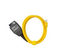 ENET Coding Cable for BMW F/G-Chassis -1.9M Shielded Programming Cable, Ethernet to OBDII Diagnostic Adapter, Plug & Play CAN/LIN Programming