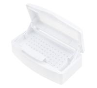 ENET Nail Sterilizer Tray Disinfection Pedicure Manicure Box Nails Art Boxes Sterilizing Salon Tools