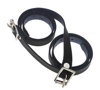 ENET YINETTECH 1 Pair Shires Leather Spur Straps Spurs Riding Straps 50cm for Children Adult