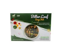 ENF Bitter Leaf Soup Kit | Soup Mix with Bitter leaf, Crayfish, Chilli and African Spices | Easy Cook and Eat | Pack of 2 | Meal for 5 | Nigerian West African Meal Kit |