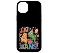 Enfant Cheval gecko 4ans Anniversaire Garcon Fille lézard Case for iPhone 14 Plus