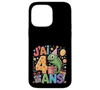 Enfant Cheval gecko 4ans Anniversaire Garcon Fille lézard Case for iPhone 14 Pro Max