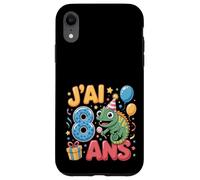 Enfant Cheval gecko 8ans Anniversaire Garcon Fille lézard Case for iPhone XR