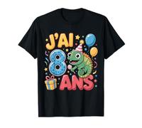 Enfant Cheval gecko 8ans Anniversaire Garcon Fille lézard T-Shirt