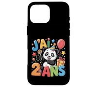 Enfant Panda Enfant 2ans Anniversaire Garcon Fille Panda Case for iPhone 16 Pro Max