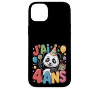 Enfant Panda Enfant 4ans Anniversaire Garcon Fille Panda Case for iPhone 14 Plus