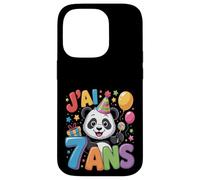 Enfant Panda Enfant 7ans Anniversaire Garcon Fille Panda Case for iPhone 14 Pro