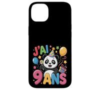 Enfant Panda Enfant 9ans Anniversaire Garcon Fille Panda Case for iPhone 14 Plus