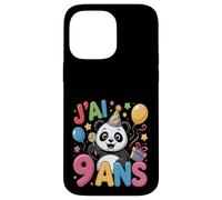 Enfant Panda Enfant 9ans Anniversaire Garcon Fille Panda Case for iPhone 14 Pro Max