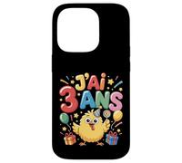 Enfant poulette Enfant 3ans Anniversaire Fille chicken Case for iPhone 14 Pro