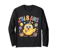 Enfant poulette Enfant 8ans Anniversaire Fille chicken Long Sleeve T-Shirt