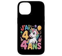 Enfant unicorn Enfant 4ans Anniversaire Garcon Fille licorne Case for iPhone 14