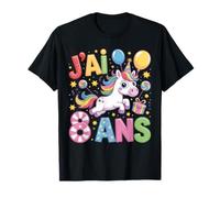 Enfant unicorn Enfant 8ans Anniversaire Garcon Fille licorne T-Shirt