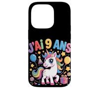 Enfant unicorn Enfant 9ans Anniversaire Garcon Fille licorne Case for iPhone 14 Pro