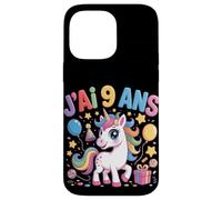 Enfant unicorn Enfant 9ans Anniversaire Garcon Fille licorne Case for iPhone 14 Pro Max