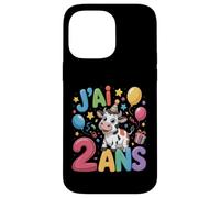 Enfant vache Enfant 2ans Anniversaire Garcon Fille Cow Case for iPhone 14 Pro Max