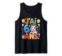 Enfant Vache Enfant 6ans Anniversaire Garcon Fille Cow Tank Top