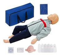 Enfants Mannequin Cardiopulmonary Resuscitation De Premiers CPR Training Manikin Aid First Aid CPR for Infarcted Airway Obstruction (D)