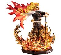 ENFILY Demon Slayer Figure - Kyojuro Rengoku 1/7 Scale Statue Senior And Delicate Pvc Anime Figure