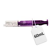 ENFit ENvue Reusable O-Ring Syringe for Tube Feeding, 60ml, Purple