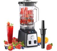 Enfmay Blender Smoothie Maker, 2000W Powerful Blender for Kitchen with 2L BPA-Free Tritan Container, 8 Sharp Blades with 30000 RPM High-Speed Jug Blender, Professional Smoothie Maker for Ice/Nut
