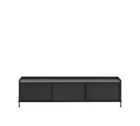 Enfold Cabinet 186x45 Black/ Anthracite Black