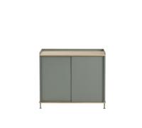Enfold Sideboard High Oak/Dusty Green