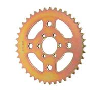 ENFONG Fine-Blanked Metal Replacement Sprocket for 420 Chain, 40T | Defined 420 Chain Standard, 6-Hole Mounting Layout for Part Selection, Single Metal Rear Sprocket Package