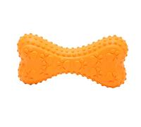Enforose Dog Chew Toy Bone Shape Rubber Safe Pet Teething Toy for Aggressive Chewers Teeth e Cleaning Retraining Bad Behavior