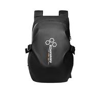 Enforose Reflective Motorcycle Backpack - Watertight, Large Capacity Helmet Backpack with Ergonomic Straps | Safety Reflective Logo, for Commuting & Travel