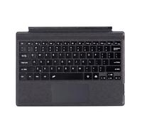 Enforose Slim Bluetooth Keyboard for face Pro 3-7 | Backlit, Magnetic, 10m Range | ABS Plastic (4 Colors) (Gray)