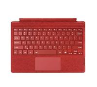 Enforose Slim Bluetooth Keyboard for face Pro 3-7 | Backlit, Magnetic, 10m Range | ABS Plastic (4 Colors) (Red)