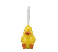 Enforose Toilet Brush, Little Yellow Duck Seamless toilet cleaner brush Toilet Bowl Brush and Holder with Long Handle, Easy to Assemble