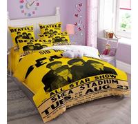 Enfunt-Home British Rock Bands King 230 x 220 cm Bedroom Duvet Cover Set Soft Lightweight Microfiber, Bedding Set with 2 Pillowcase 50x75cm