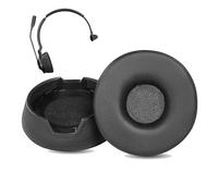Engage 75 (Mono Version) Ear pads replacement Compatible with Jabra Engage 55/65/75 (Mono Version) Headphones Protein Leather ear cushions(Does Not Fit Engage 50, Engage 55/65/75 Stereo Version)